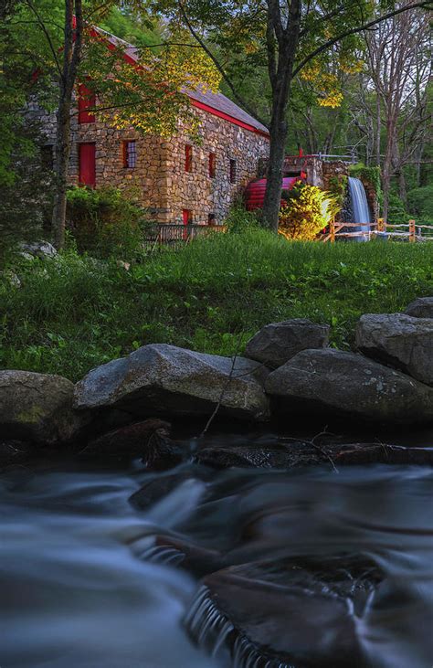 Old Grist Mill At Wayside Inn Historic District Photograph By Juergen