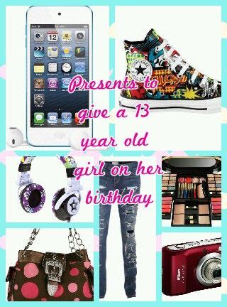 A 13th birthday is a big deal. Presents to give a 13 year old girl in her birthday ...