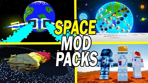 Top 10 Minecraft Sci Fi And Space Modpacks Youtube