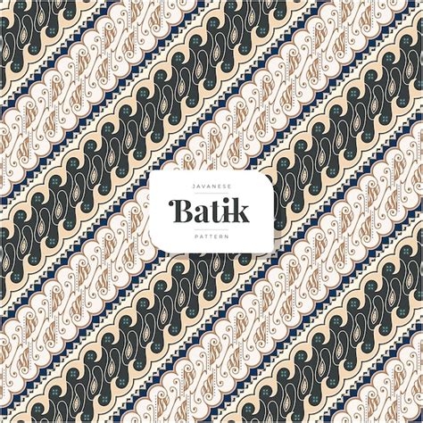 Premium Vector Batik Indonesia Seamless Pattern Art