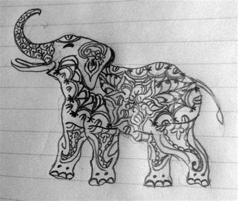 Henna Elephant Tattoo Henna Elephant Tattoos Elephant Tattoo Meaning