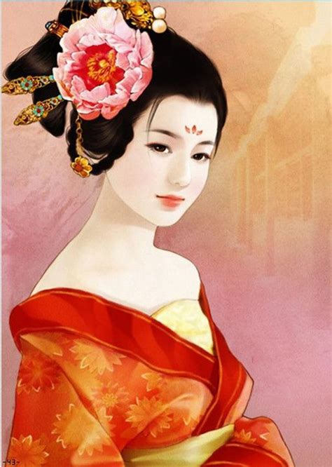 Chinese Ancient Beauties Ancient Art Spring Art Projects Geisha Art