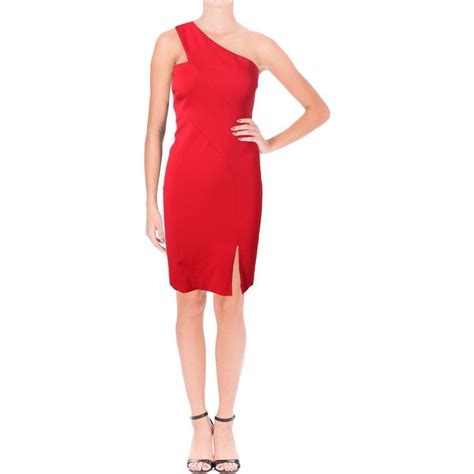 Ralph Lauren 2288 Cosa Red One Shoulder Evening Dress Taille 46 Evening Dresses Dresses For