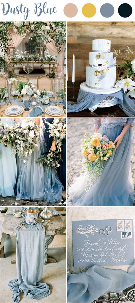 9 Most Popular Blue Wedding Color Palettes For Your Big Day Wednova Blog