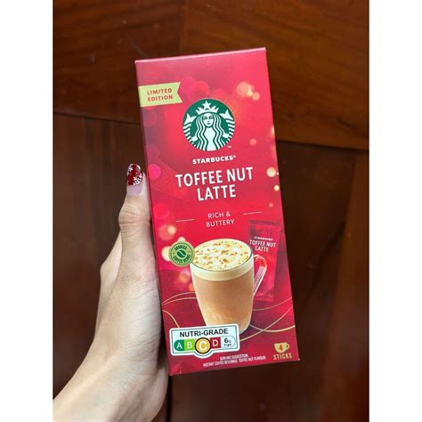 Jual Starbucks Toffee Nut Latte LIMITED EDITION HALAL Shopee Indonesia