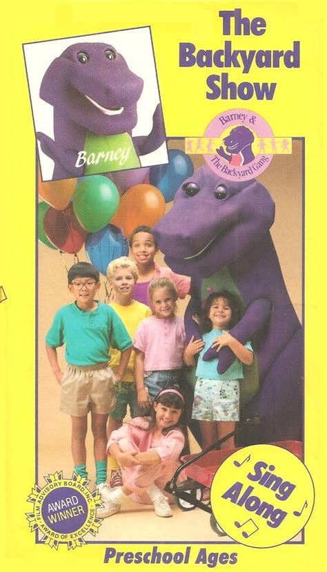 Barney And The Backyard Gang Vhs Rock With Barney Par