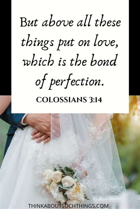 70 Beautiful Bible Verses For Weddings And Love Think About Such Things