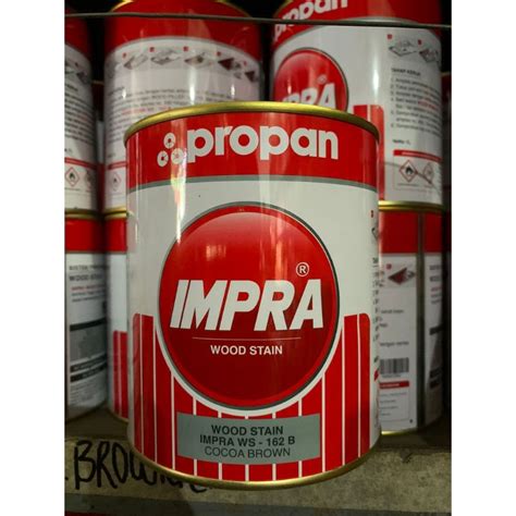 Jual Cod Impra Wood Stain Cocoa Brown Propan Woodstain Eceran Ml