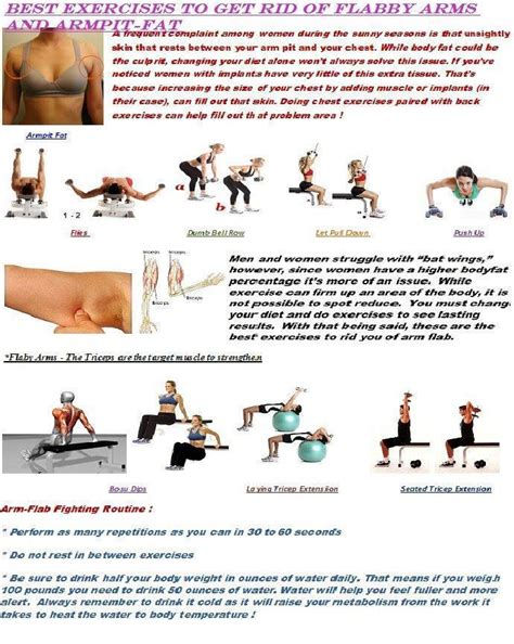 Best Exercises To Get Rid Of Flabby Arms And Armpits Fat