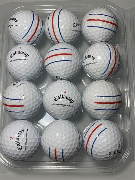 Callaway 2022 Chrome Soft Triple Track Golf Balls 1 Dozen 12 Balls Ebay