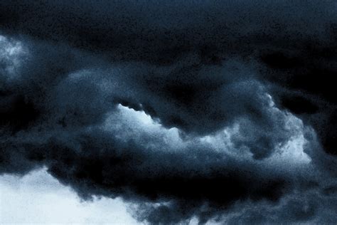 Artistic Effect Of Dark Stormclouds Free Stock Photo Public Domain
