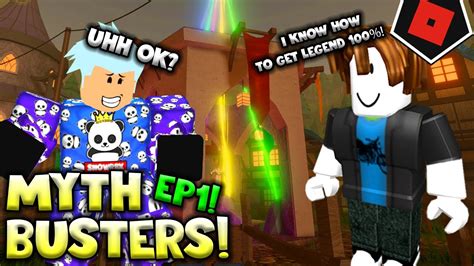 Dungeon Quest Mythbusters Ep1 100 Legend Roblox Dungeon Quest
