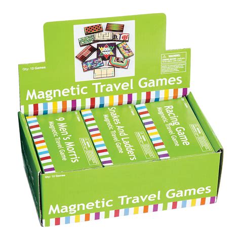 Magnetic Travel Games Toys 12 Pieces 780984106218 Ebay