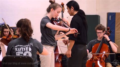 Vermont Youth Philharmonia Visits Colchester Middle School Youtube