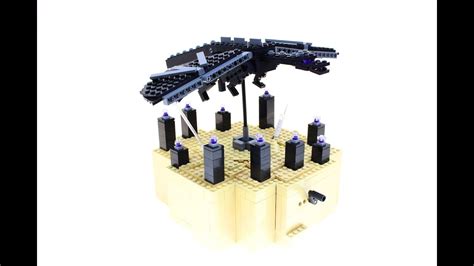 Lego Minecraft Ender Dragon Kinetic Sculpture One Day Build Youtube