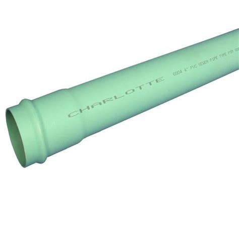 Heritage Plastics 400grprsw 4 In Perf Sewer And Drain Pipe Sdr35 Green