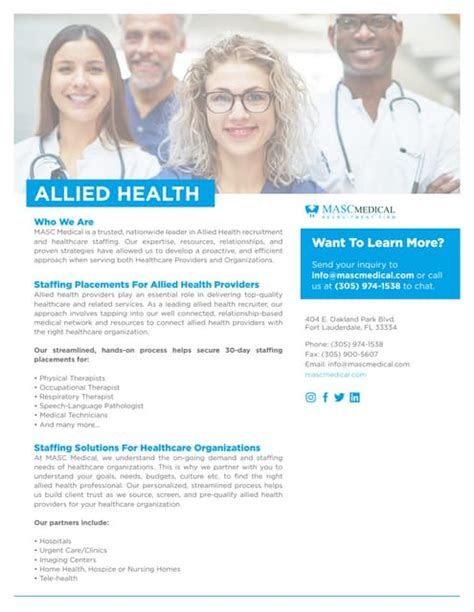 Allied Health Services Recruitment Staffing And Talent Acquisition Pdf