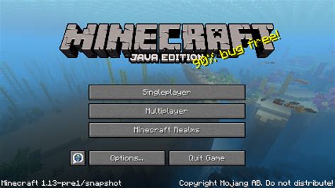 We did not find results for: Java Edition 1.13-pre1 - Official Minecraft Wiki