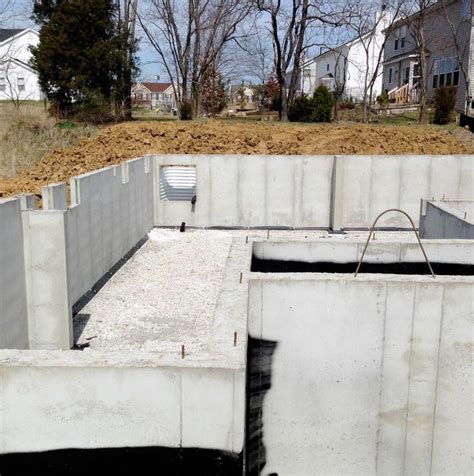 Pouring Basement Walls Foundation | Basement walls, Poured concrete