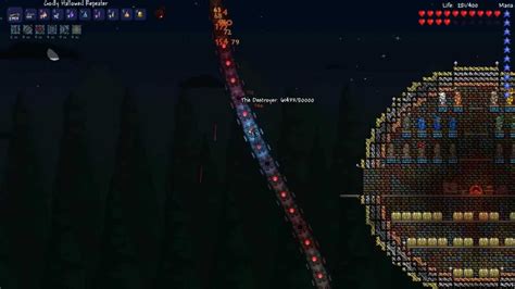 Terraria Skeletron Prime And The Destroyer Solo W Ranged Equipment