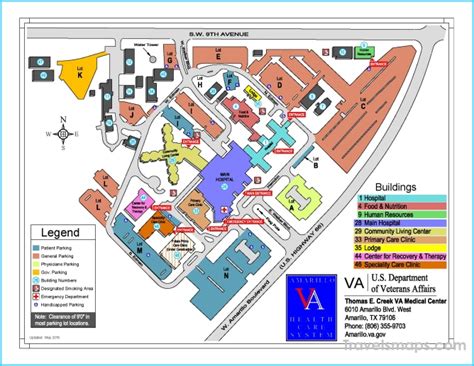 Amarillo College West Campus Map Map
