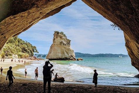 Group Tour Of Cathedral Cove And Hot Water Beach Coromandel 2022