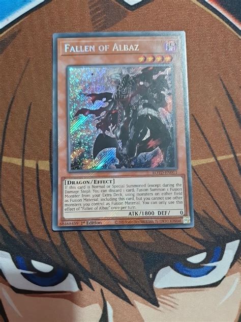 Fallen Of Albaz Yu Gi Oh Secret Rare 1st Ed Rotd En011 Ebay