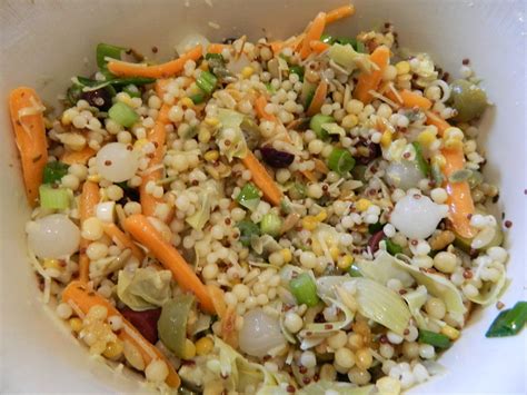 Freakin Friedless Lebanese Couscous Salad And Feta Hummus