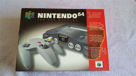 Nintendo 64 Console (NTSC-U) NEW | Nintendo 64 console, Nintendo 64, N64
