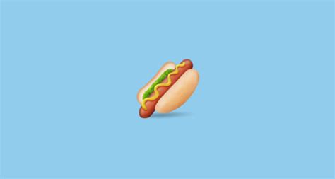 🌭 Hot Dog Emoji On Exemples Dimages Demojipedia 20