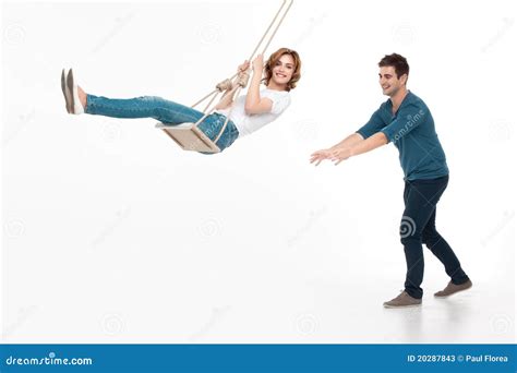 Young Couple Swing Telegraph