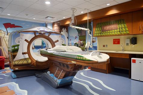Set up scan jobs from the printer or use your device camera to capture documents and photos. Pirate Theme CT Scanner Makes Things Less Scary for Kids