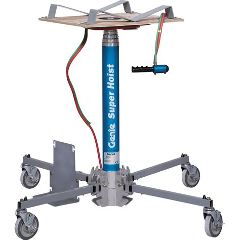 Genie Super Hoist Co2 Powered Material Lift — 18ft 4 12in Lift 250