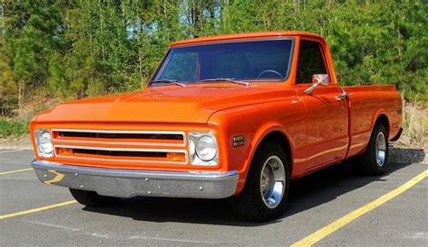 Orange Chevrolet C 10 With 0 Miles Available Now For Sale Chevrolet