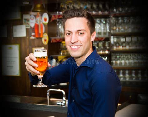 Men Drinking Beer At The Pub Stock Photo Image Of Face Adult 42280874