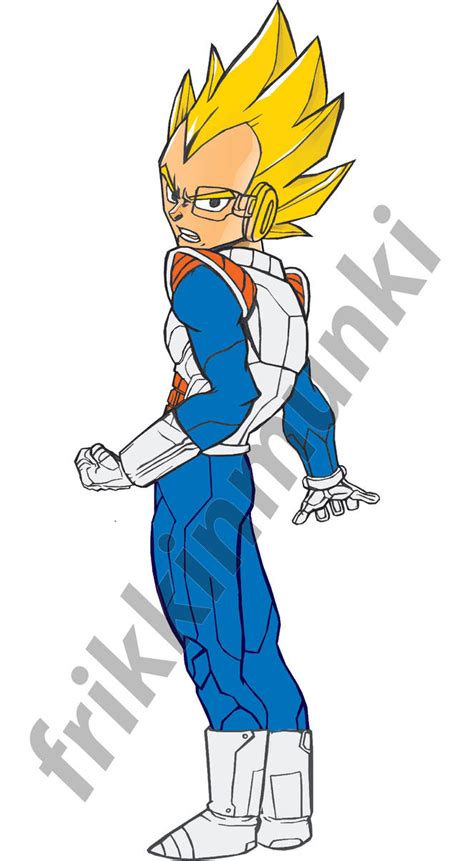 Vegeta Prince Of Saiyan By Frikkinmunki On Deviantart