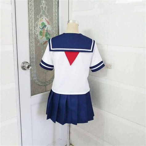 Yandere Simulator Yandere Chan School Uniform Cosplay Costume Free Shipping 4999
