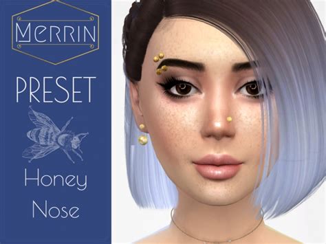 Preset Honey Nose By Merrincreates At Tsr Sims 4 Updates