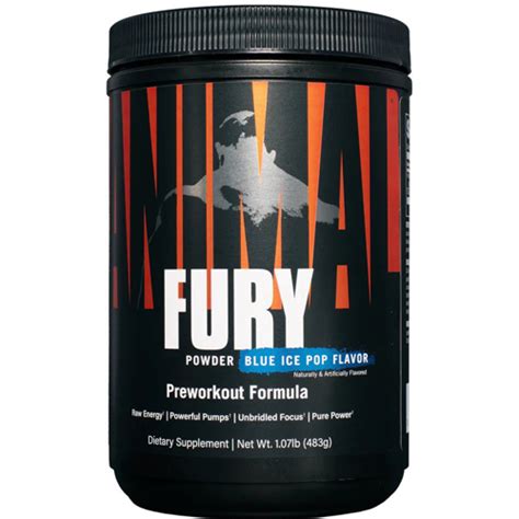 Universal Nutrition Animal Fury Pre Workout 495g Hpnutritionie