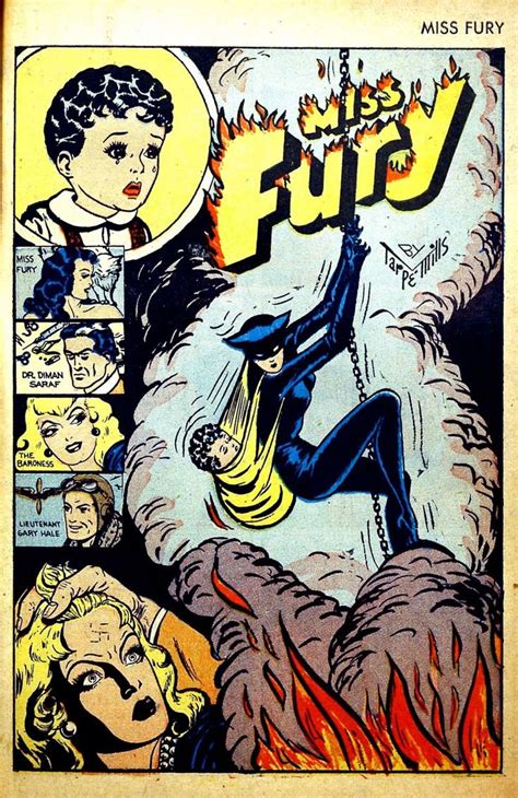 Miss Fury Comics Fury Catwoman Comic