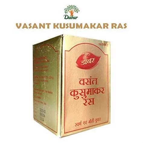 Dabur Vasant Kusumakar Ras 100 Tablets Packaging Type Bottle At Rs 5200bottle In Aligarh