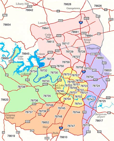 Plano Zip Code Map