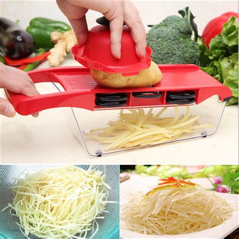 Multifunctional Manual Vegetable Cutter Slicer Shredder Mandolin Slicer