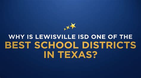 Best School Districts In Texas Best Schools In Texas Lewisville Isd