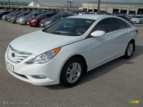 Maybe you would like to learn more about one of these? 2013 Shimmering White Hyundai Sonata GLS #82500398 ...