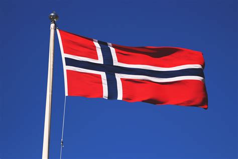 Flag Of Norway Royalty Free Stock Photo