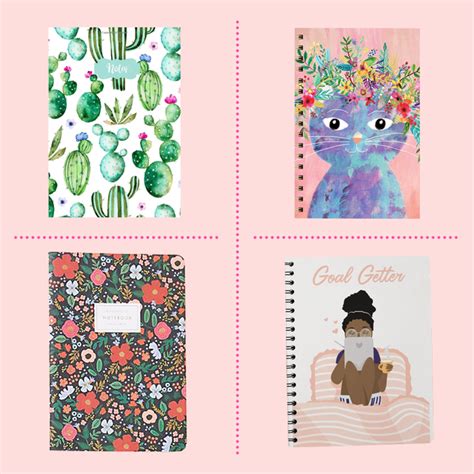 20 Cute Notebooks For Back To School Fun Kids Journals And Spiral