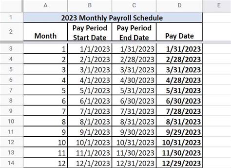 2023 Payroll Calendar Template Printable Calendar 202