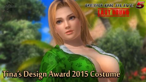 Dead Or Alive 5 Tina Private Paradise With Design Award 2015 Dlc