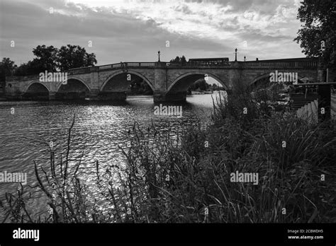 View Of Thames River And Richmond Bridge An 18th Century Stone Arch
